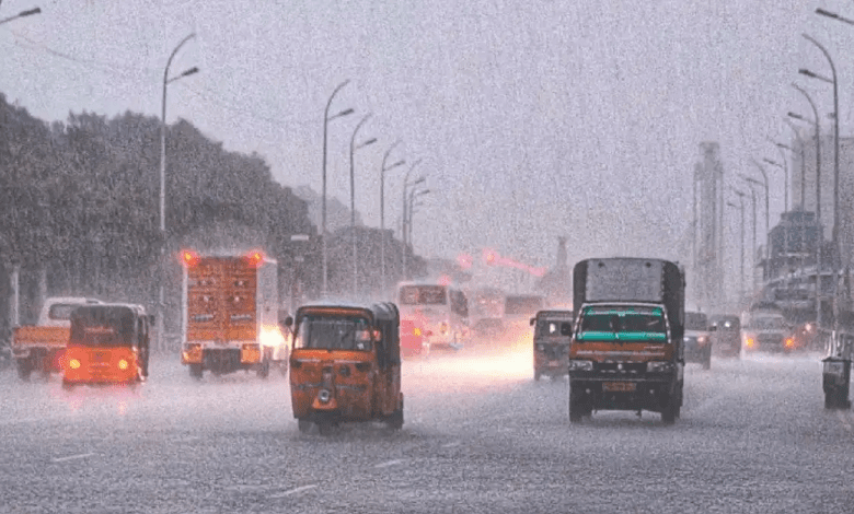 चेन्नई और कई जिलों में भारी बारिश, 149 मिमी तक रिकॉर्ड