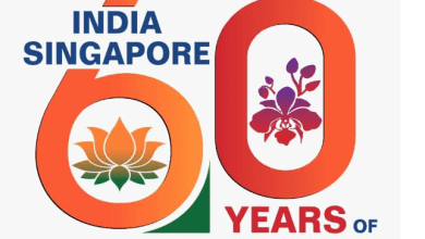 भारत-सिंगापुर राजनयिक संबंधों की 60वीं वर्षगांठ पर आयोजित सूरजमुखी कला प्रदर्शनी