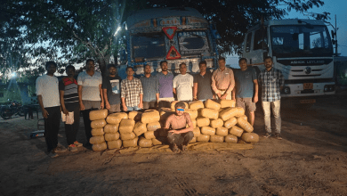 ईगल फोर्स ने झारखंड में 500 किलो गांजा जब्त