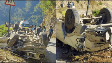 एसडीआरएफ ने रात भर चलाया बचाव अभियान, दो गंभीर घायल