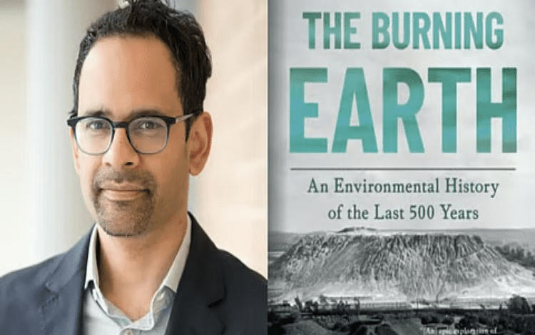 ब्रिटिश एकेडमी बुक प्राइज प्राप्त करते हुए भारतीय मूल के इतिहासकार सुनील अमृत