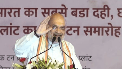 अमित शाह डेयरी सेक्टर की 70% वृद्धि पर बोलते हुए