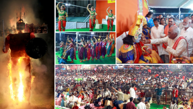 हैदराबाद में राजस्थानी प्रगति समाज का 53वां रामायण मेला रावण दहन के साथ संपन्न