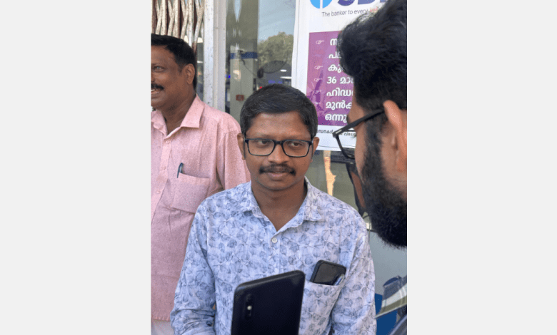 शरद नायर ने थिरुवोनम लॉटरी में ₹25 करोड़ जीते