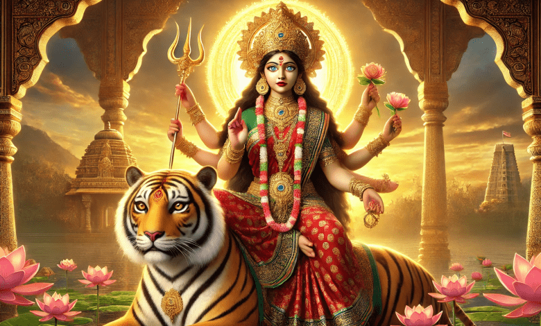 माँ दुर्गा से करुण पुकार: नैया पार लगाने की अरज