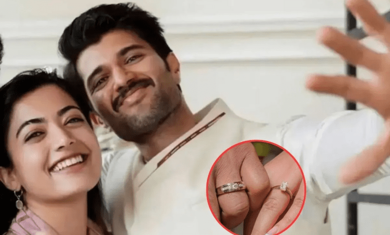 विजय और रश्मिका अपने शादी के लिए तैयार होते हुए