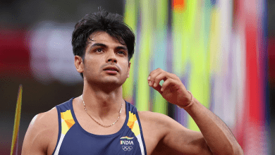 नीरज चोपड़ा स्विट्जरलैंड में प्रशिक्षण करते हुए