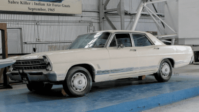 वायुसेना प्रमुख विंटेज फोर्ड कार में सवार होकर वायुसेना दिवस समारोह में पहुंचे