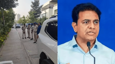 तेलंगाना में आरटीसी किराया वृद्धि के विरोध में केटीआर के घर पर पुलिस तैनाती