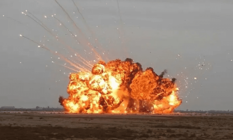 प्रेशर बम विस्फोट