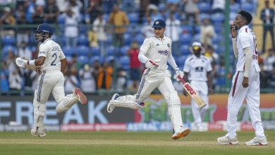 भारत बनाम वेस्टइंडीज, दूसरे टेस्ट में बल्लेबाजी का दृश्य