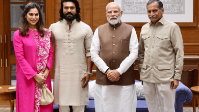 राम चरण और उपासना कामिनेनी ने दिल्ली में पीएम मोदी से आर्चरी प्रीमियर लीग पर चर्चा की।