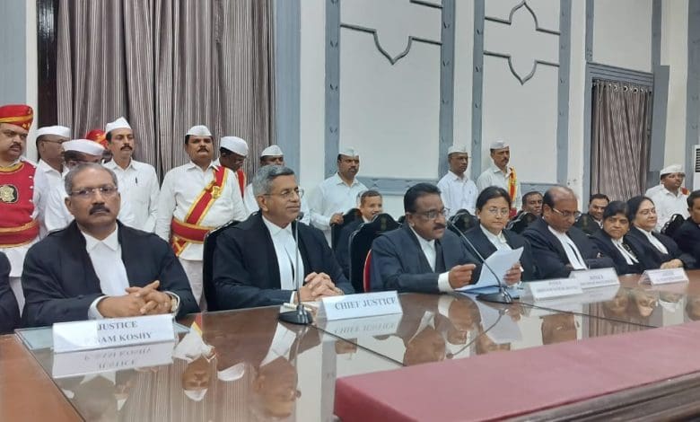 जस्टिस अभिनंदन शाविली को तेलंगाना हाईकोर्ट में विदाई समारोह