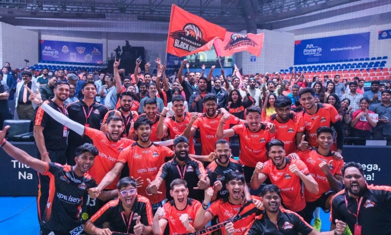 हैदराबाद ब्लैक हॉक्स ने कैलिकट हीरोस को सीधे सेटों में हराया