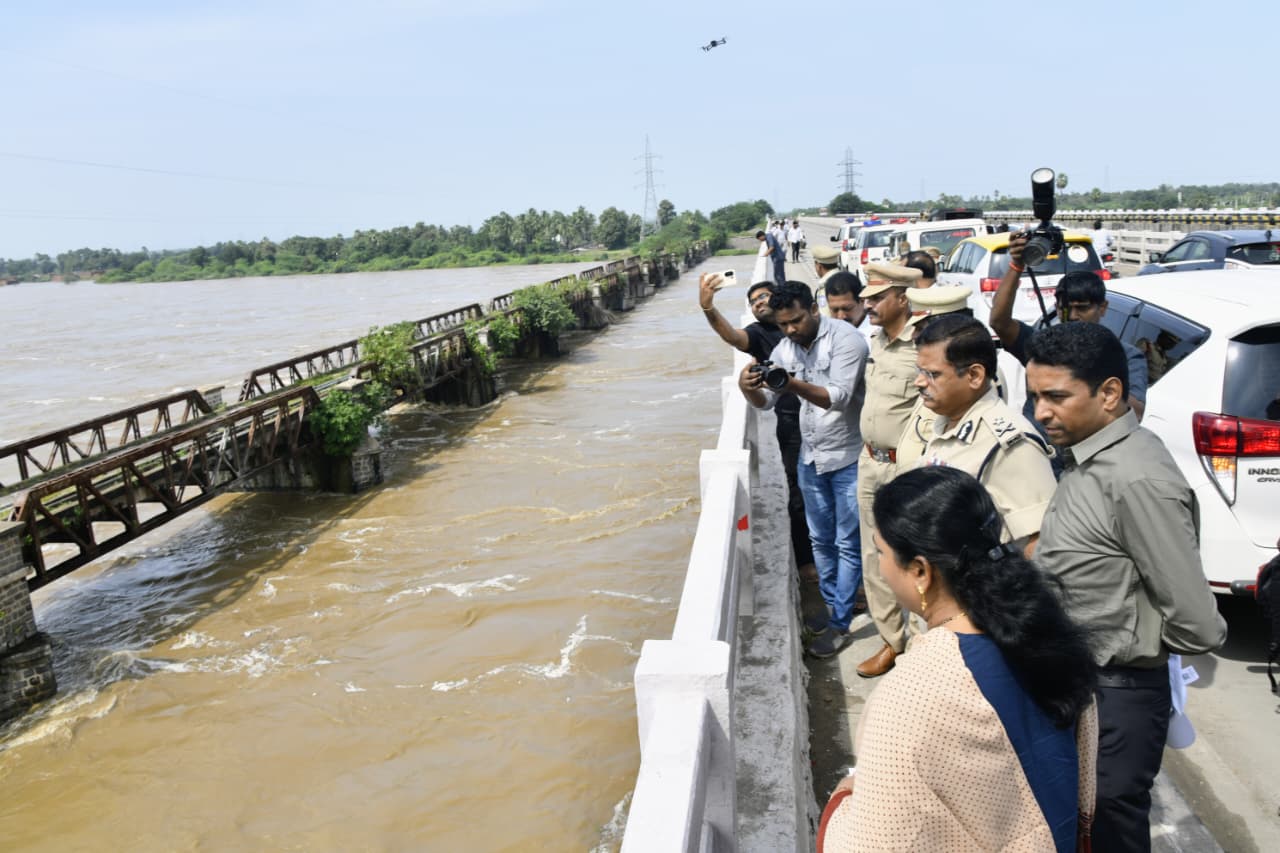 मुन्नरू नदी में बढ़ते जलस्तर पर प्रशासन की निगरानी