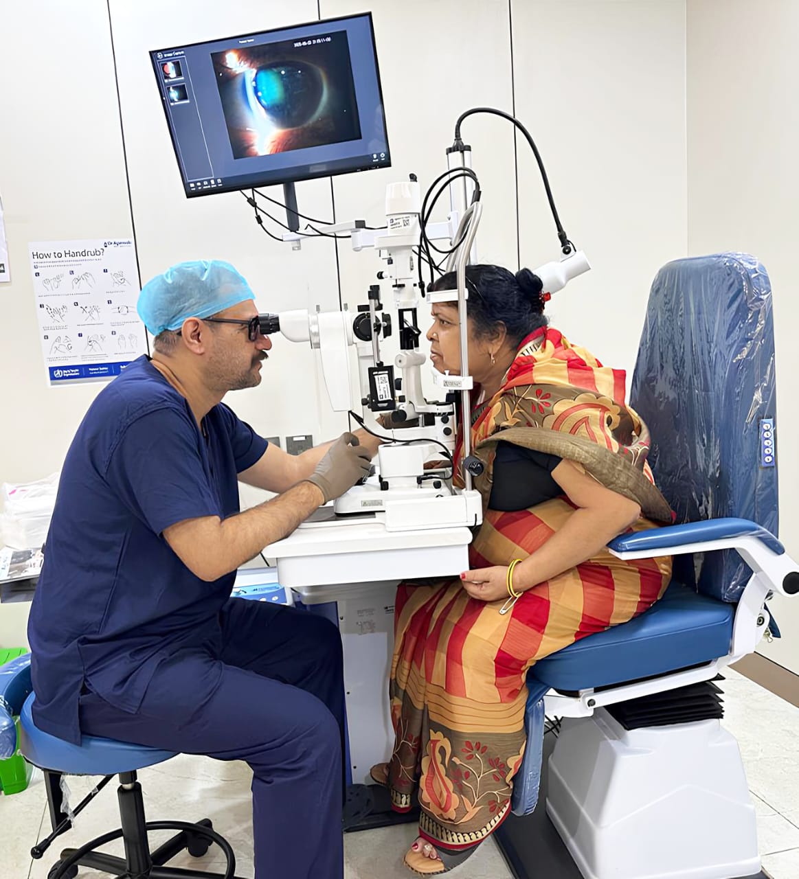 डायबेटिक रेटिनोपैथी जागरूकता कार्यक्रम में डॉक्टरों का मार्गदर्शन