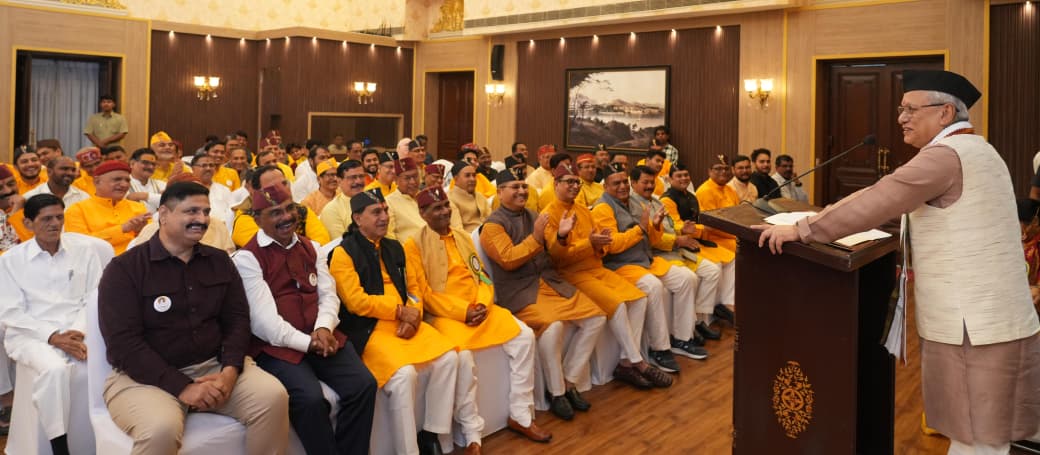 राजभवन में उत्तराखंड राज्य स्थापना दिवस कार्यक्रम