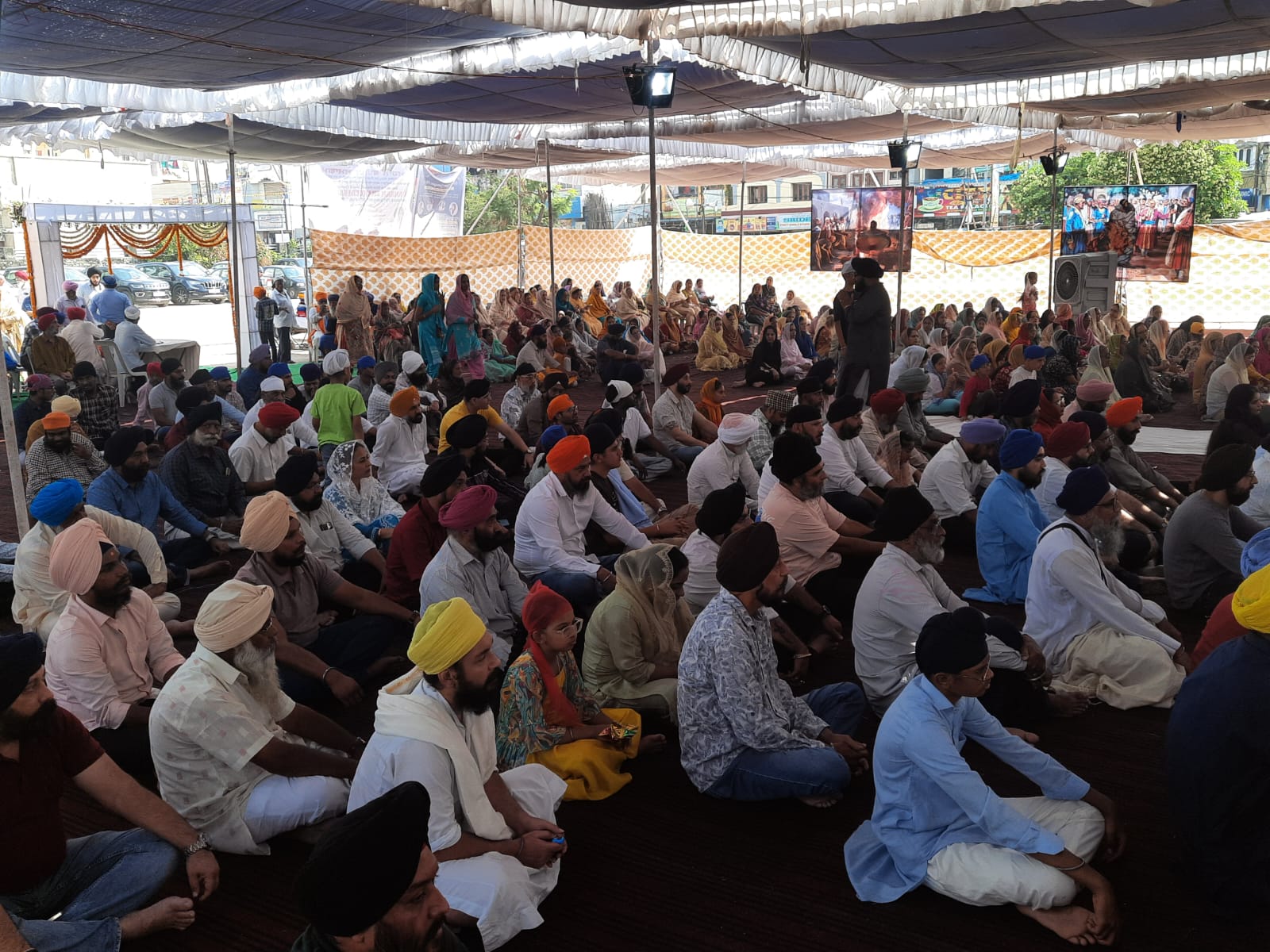 सिकंदराबाद में गुरुता समारोह का भव्य कीर्तन दरबार