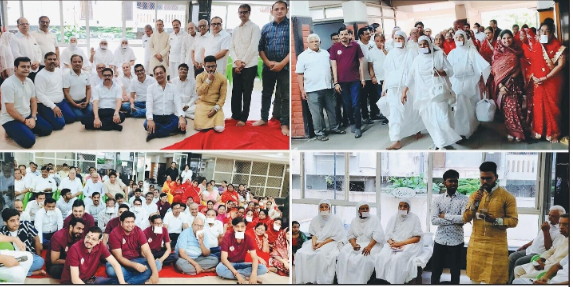 चातुर्मास समापन पर गुरुवर्या का विहार, श्री पूनमचंद गांधी जैन स्थानक