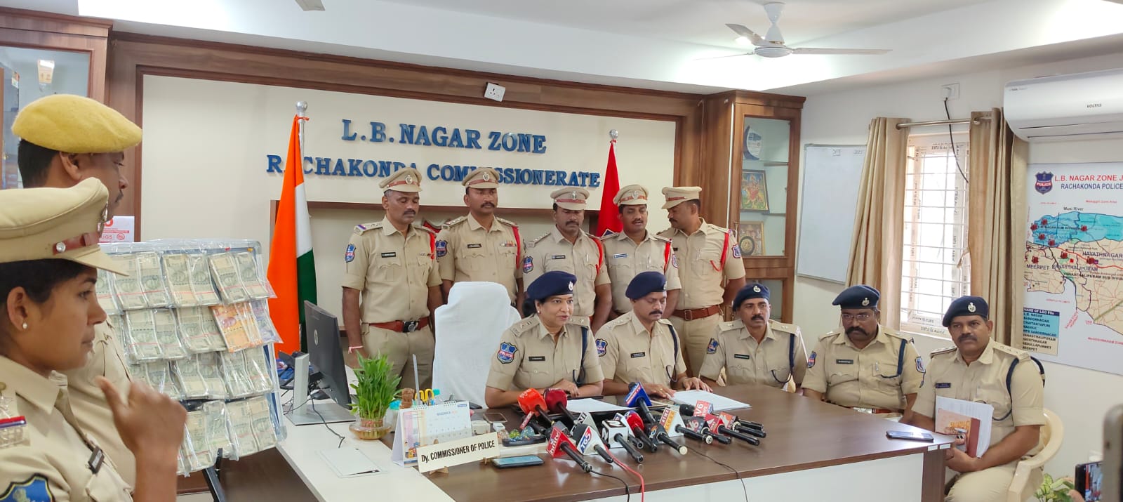 ब्रिलियंट कॉलेज चोरी में नाबालिग समेत तीन आरोपी गिरफ्तार