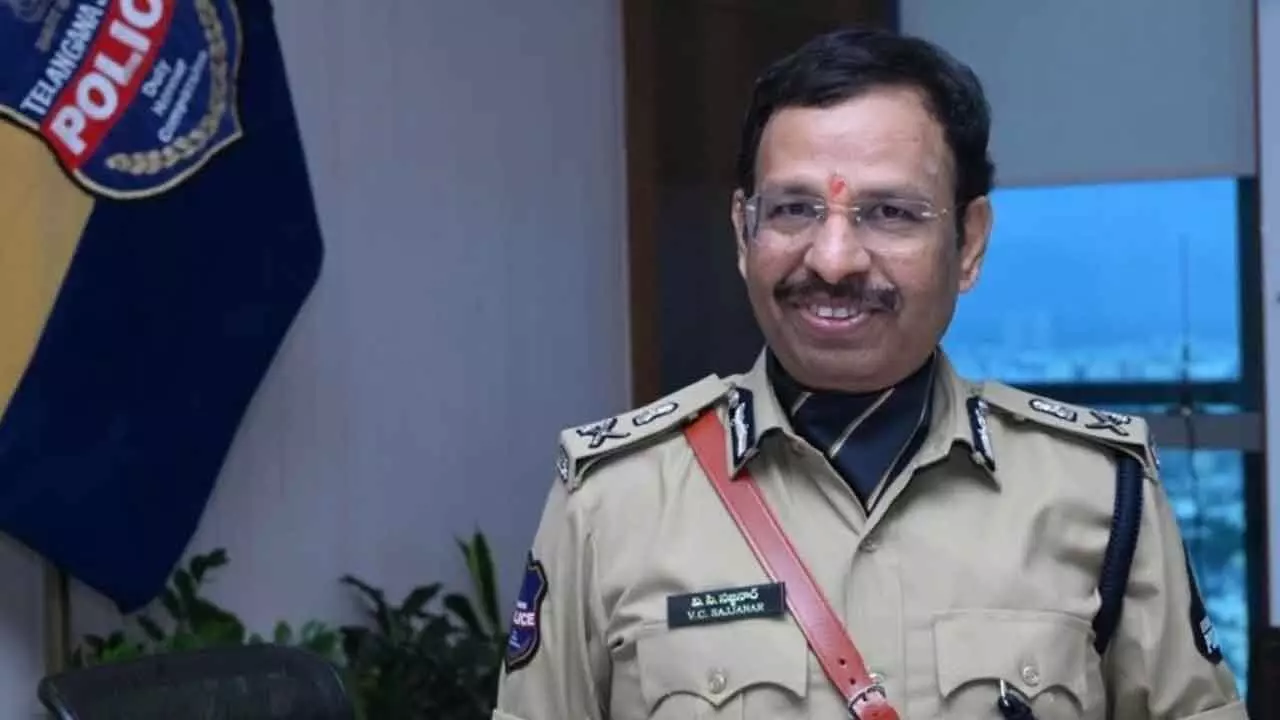 हैदराबाद में ऑपरेशन कवच के तहत पुलिस की कार्रवाई