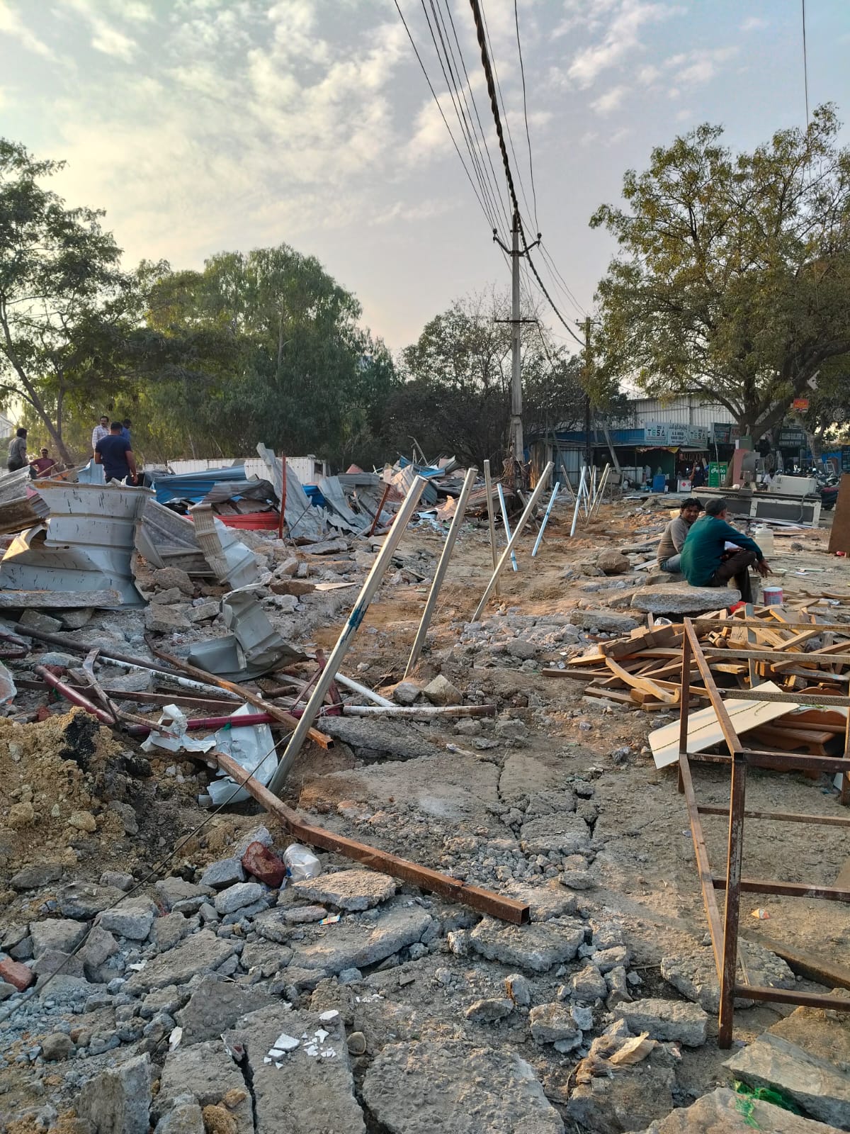 हैद्रा ने मेड़चल-मल्काजगिरी में अवैध अतिक्रमण हटाया