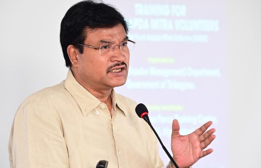 हैदराबाद में युवा आपदा मित्र प्रशिक्षण कार्यक्रम