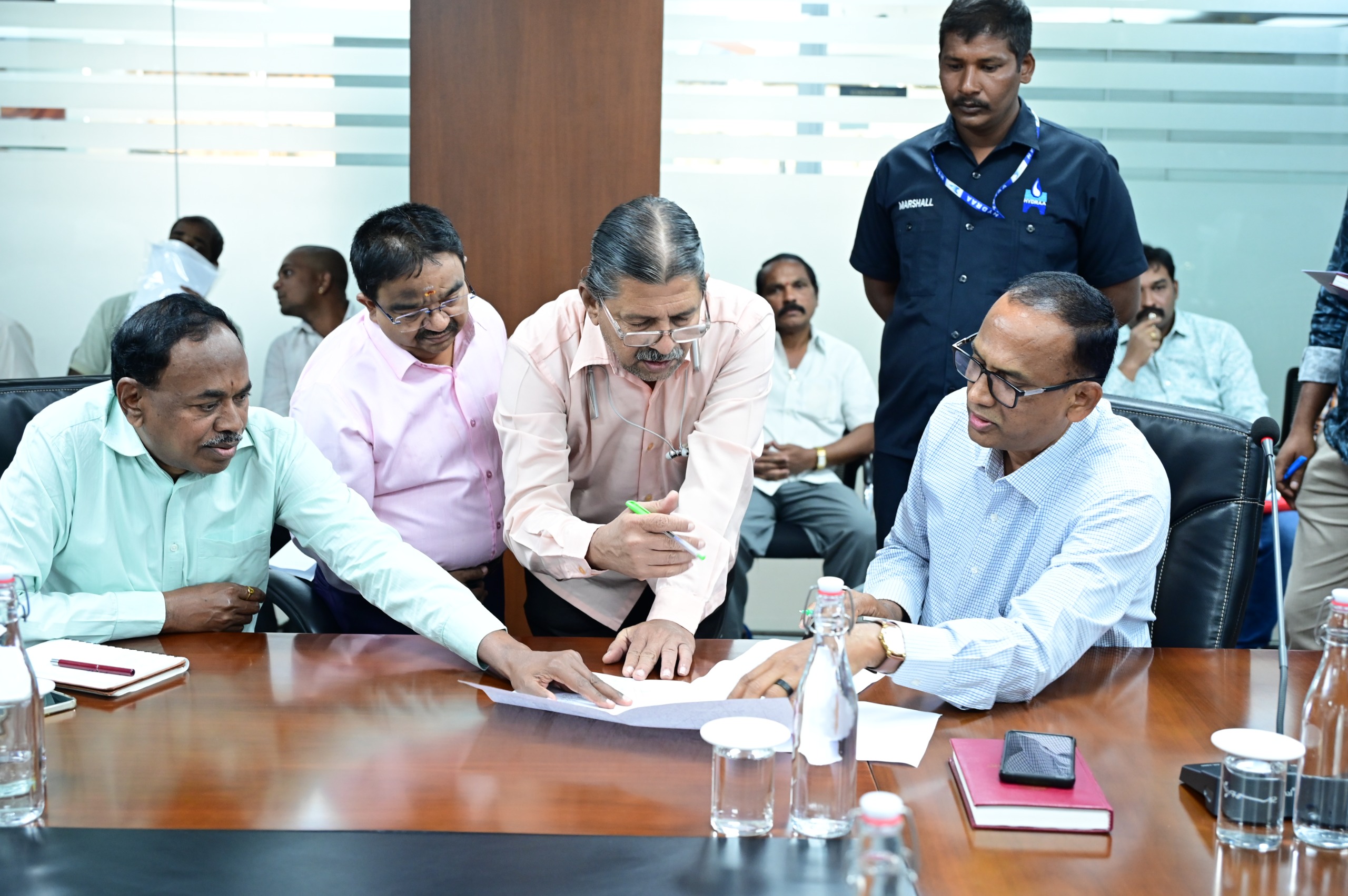 हैद्रा प्रजावाणी कार्यक्रम में भूमि अतिक्रमण को लेकर शिकायतें