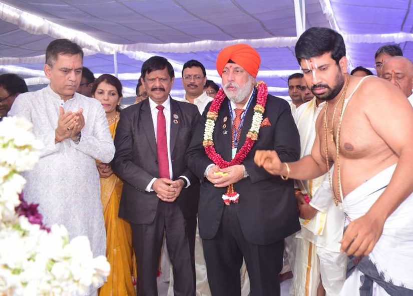 आईसीएआई हैदराबाद शाखा भवन शिलान्यास समारोह