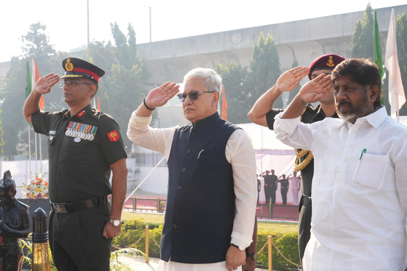 वीरुला सैनिक स्मारक में श्रद्धांजलि कार्यक्रम आयोजित