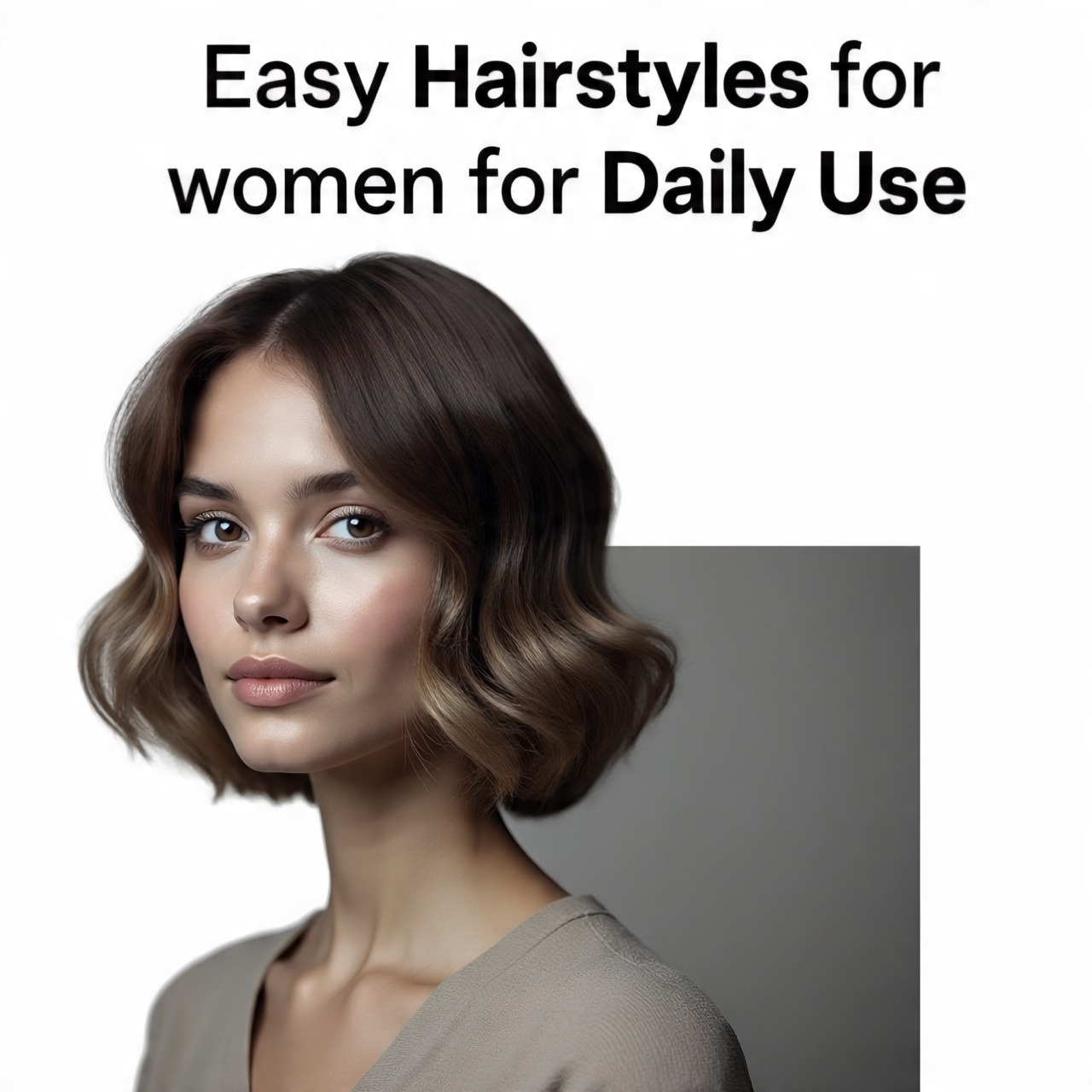 लड़कियों के लिए आसान और स्टाइलिश रोज़ाना हेयरस्टाइल