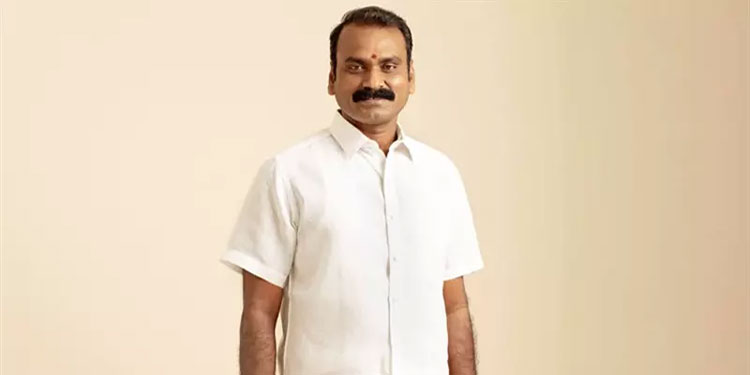 काशी-तमिल संगमम 4.0 के उद्घाटन में केंद्रीय मंत्री और सीएम योगी।