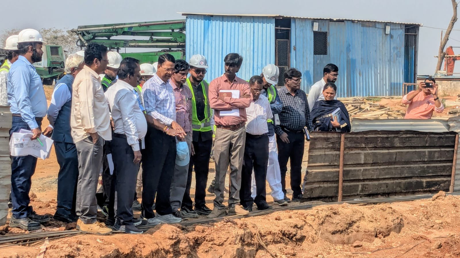 राजेंद्रनगर में नए हाईकोर्ट भवन का निर्माण कार्य