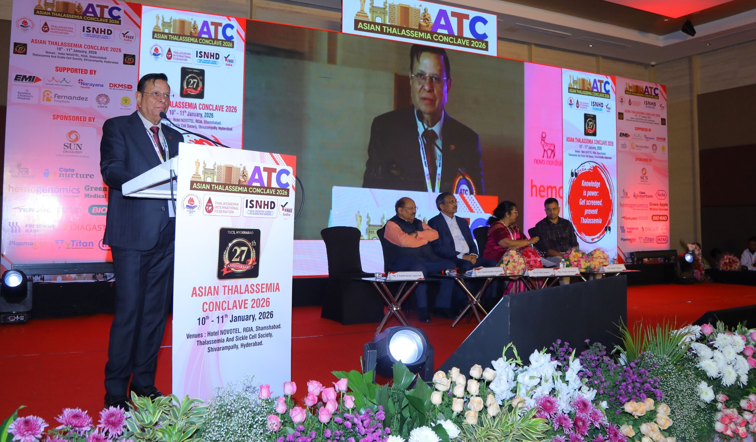 हैदराबाद में एशियन थैलीसीमिया कॉनक्लेव 2026 का समापन सत्र