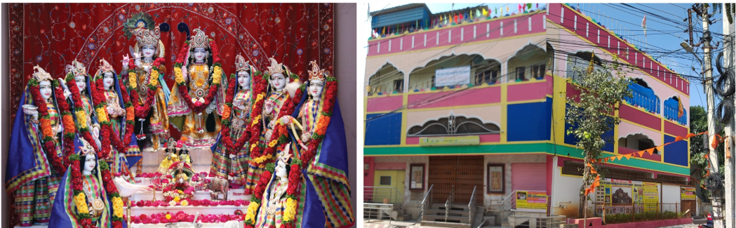 हैदराबाद स्थित अष्ट सखी राधाकृष्ण एवं शिवालय देवस्थानम्