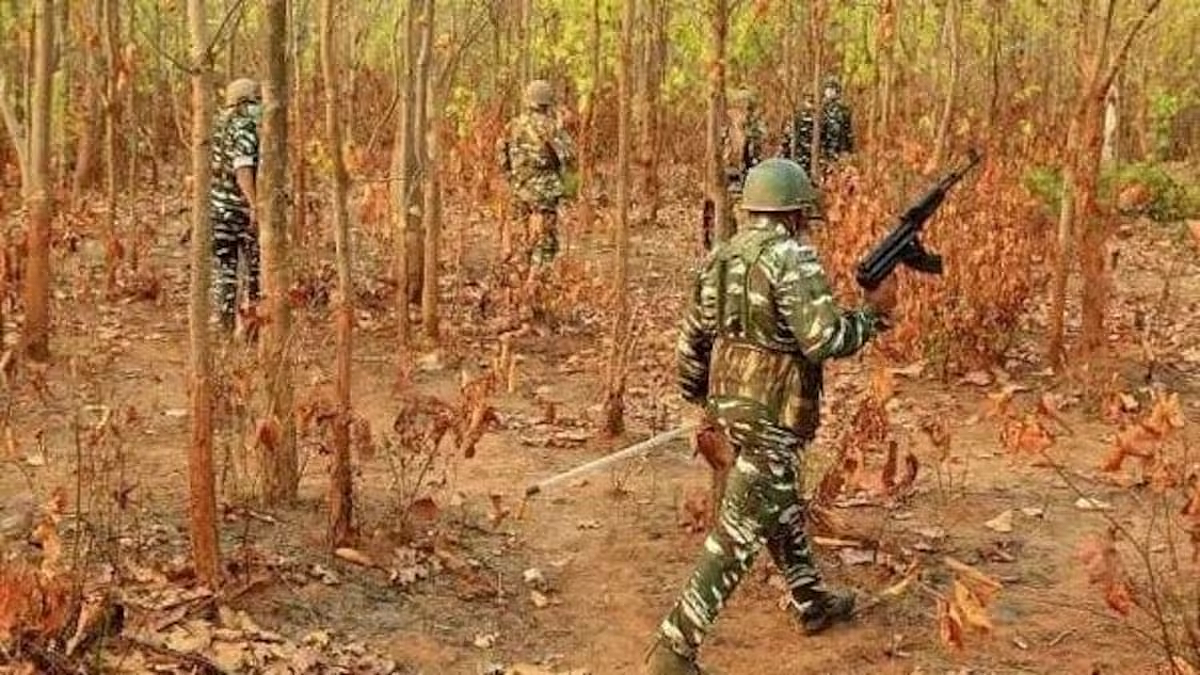 छत्तीसगढ़ के बीजापुर जिले में सुरक्षाबलों की कार्रवाई