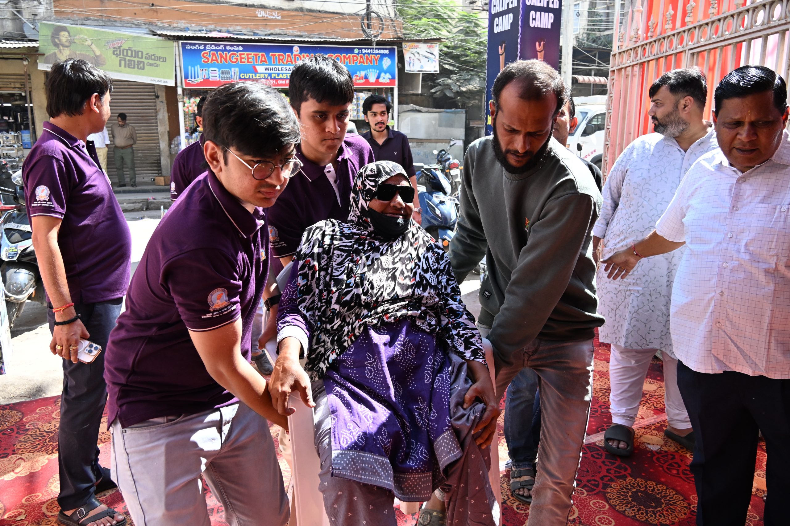 मारवाड़ी युवा मंच का 15वां निशुल्क कृत्रिम अंग शिविर