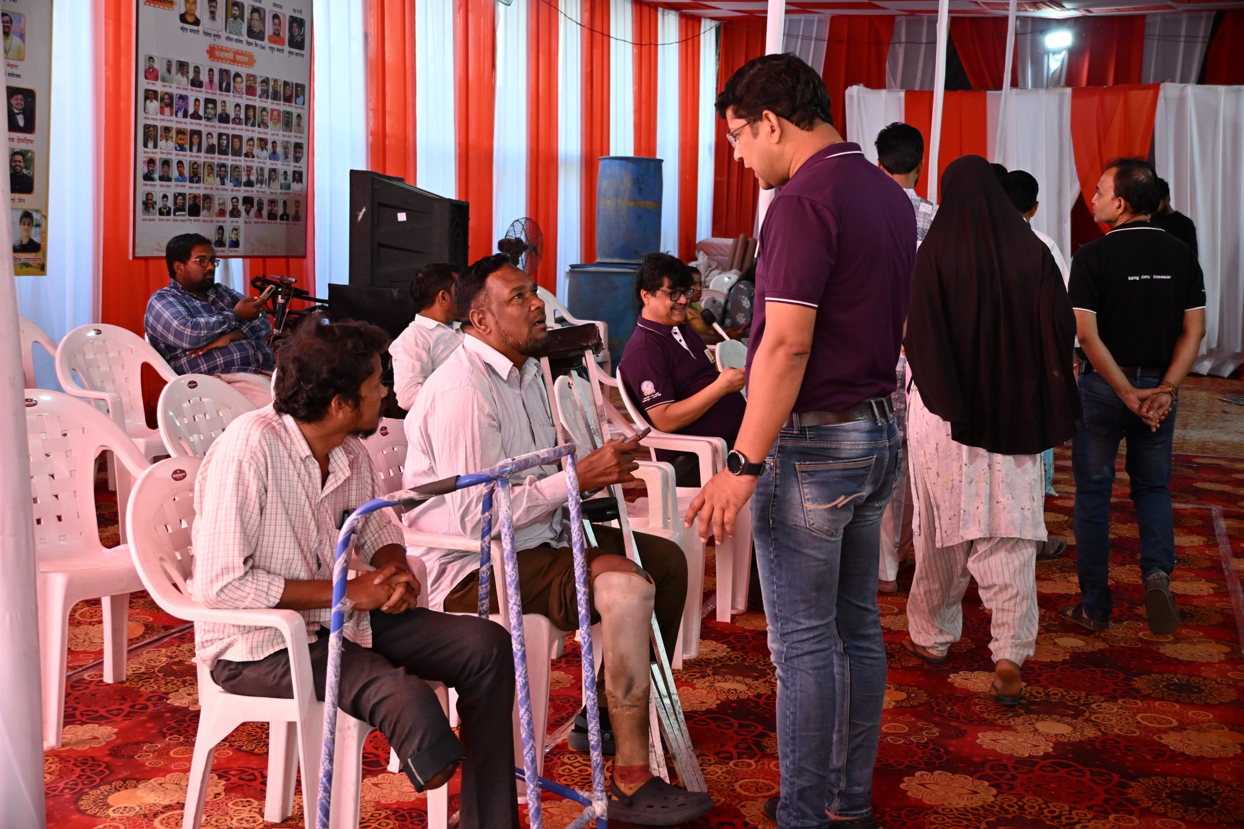 मारवाड़ी युवा मंच का 15वां निशुल्क कृत्रिम अंग शिविर