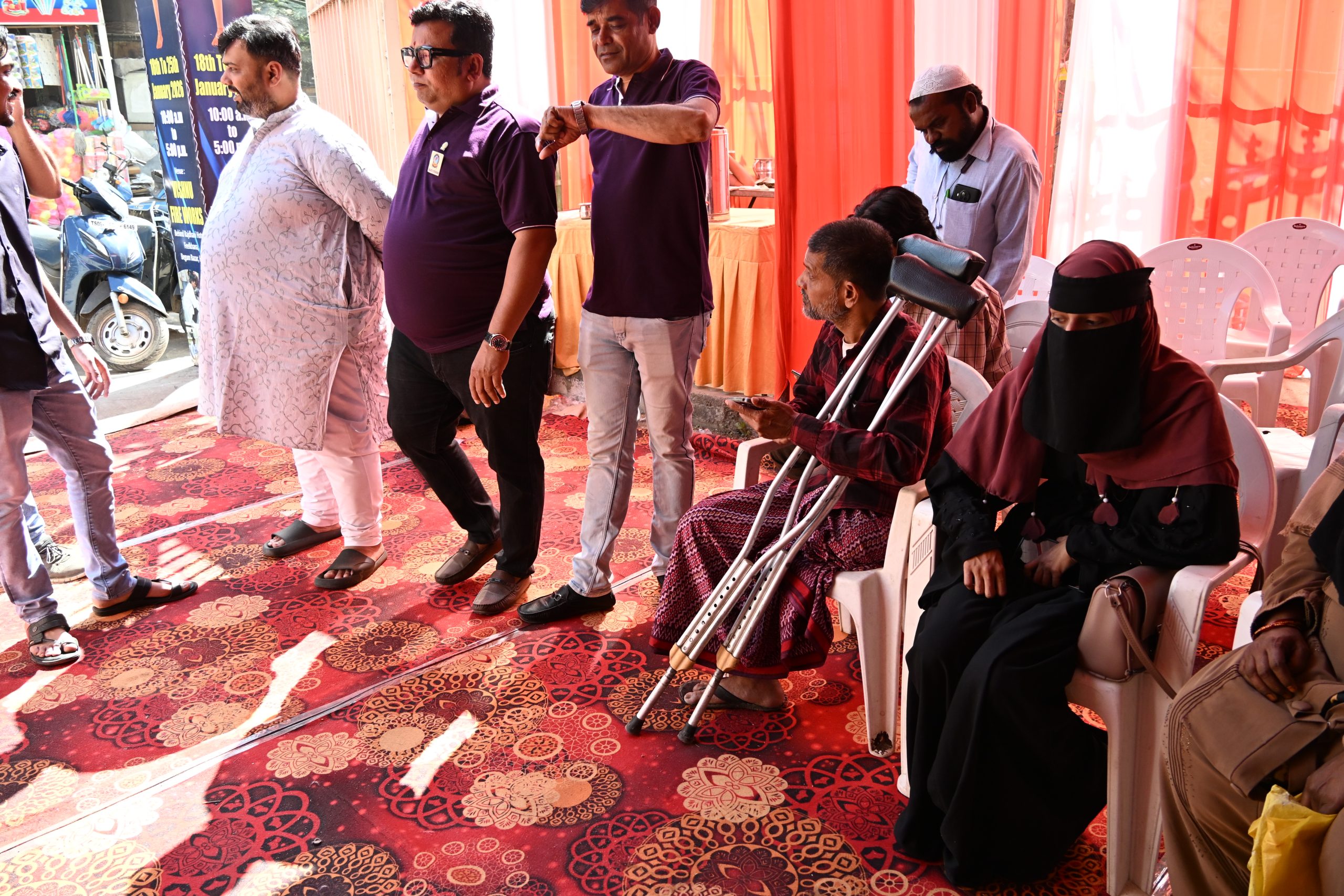 मारवाड़ी युवा मंच का 15वां निशुल्क कृत्रिम अंग शिविर