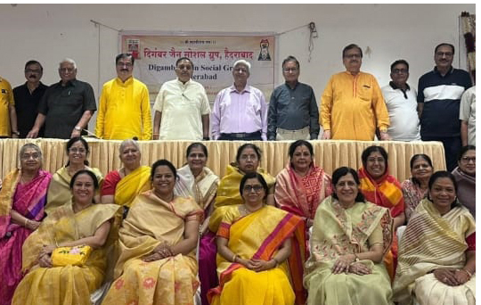 मिनी महावीर भवन में दिगंबर जैन ग्रुप का कार्यक्रम