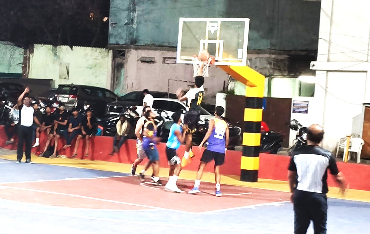 सनतनगर ने 96-63 से लीग मैच में विजय प्राप्त की