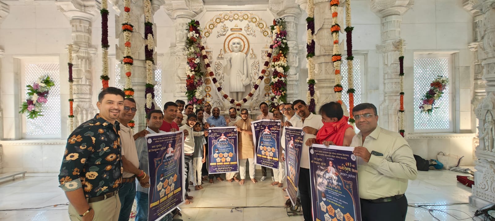 त्रयनगर में दादा गुरुदेव के स्वर्गारोहण दिवस का भव्य मेला