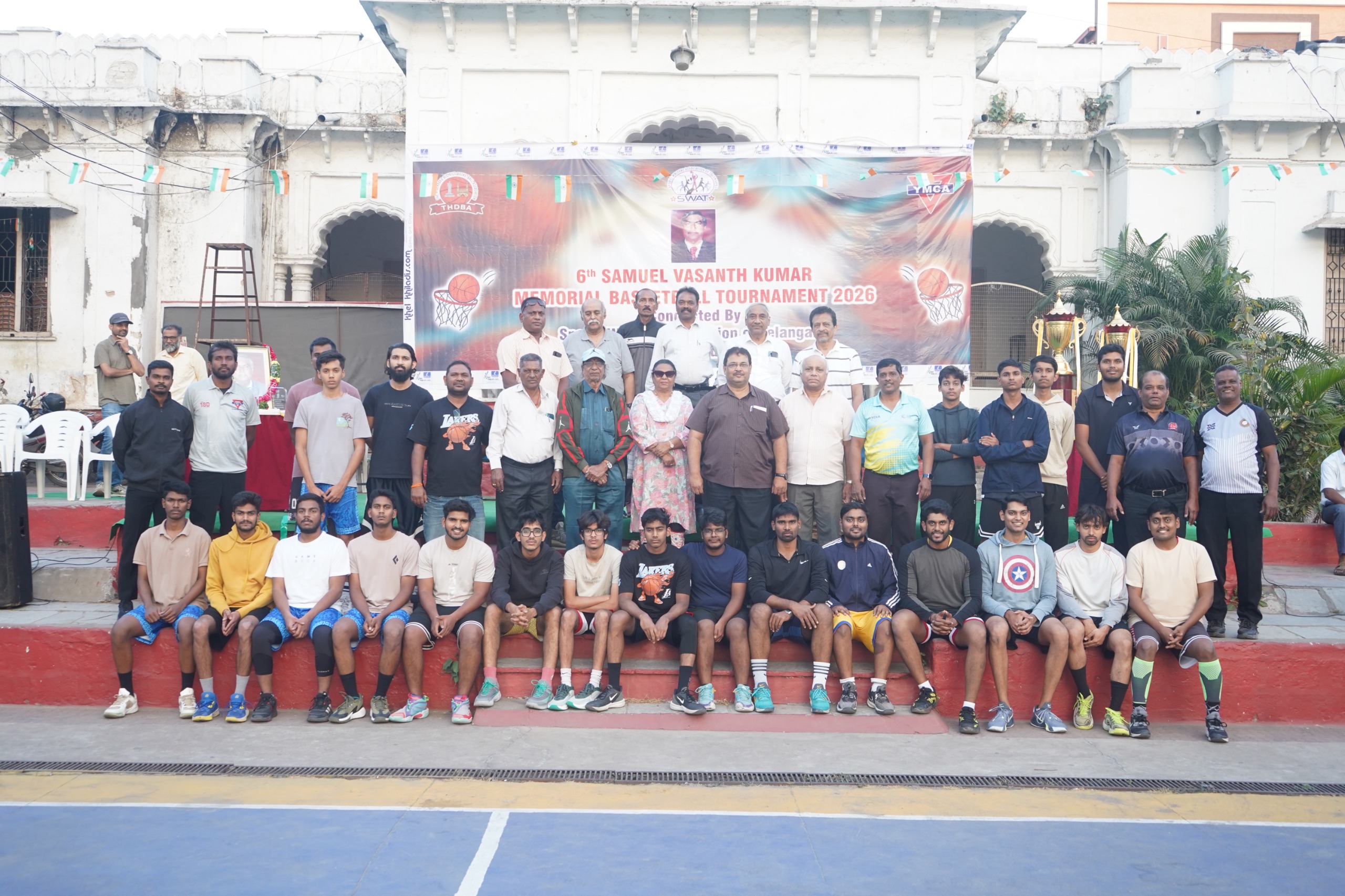 वाईएमसीए हैदराबाद की टीम ने 67-61 से दर्ज की जीत