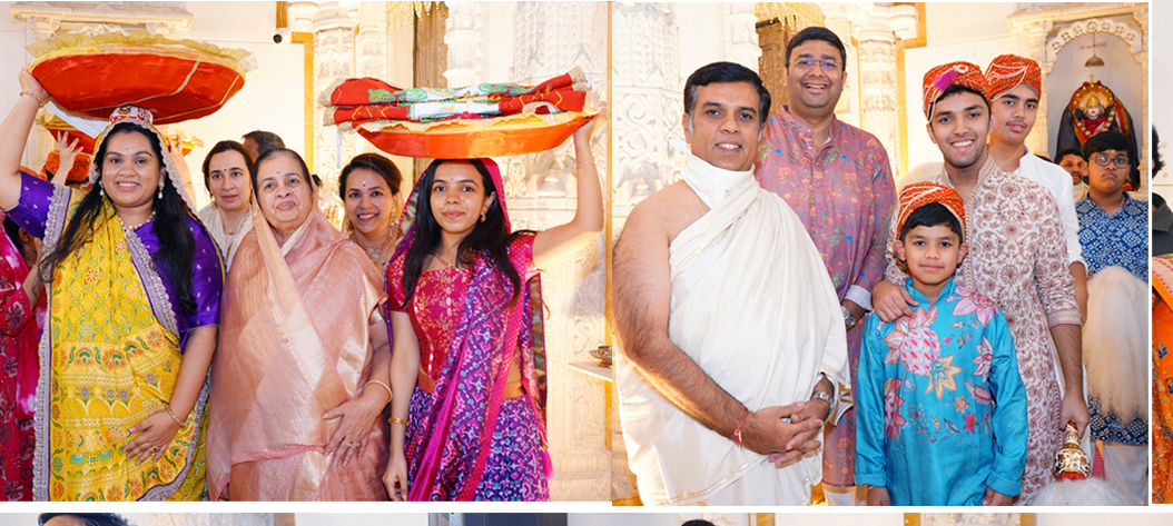 श्री शांतिनाथ जिनेश्वरधाम मंदिर का 26वां ध्वजारोहण समारोह