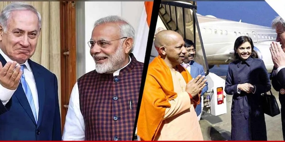 विदेश दौरे पर पीएम मोदी और सीएम योगी