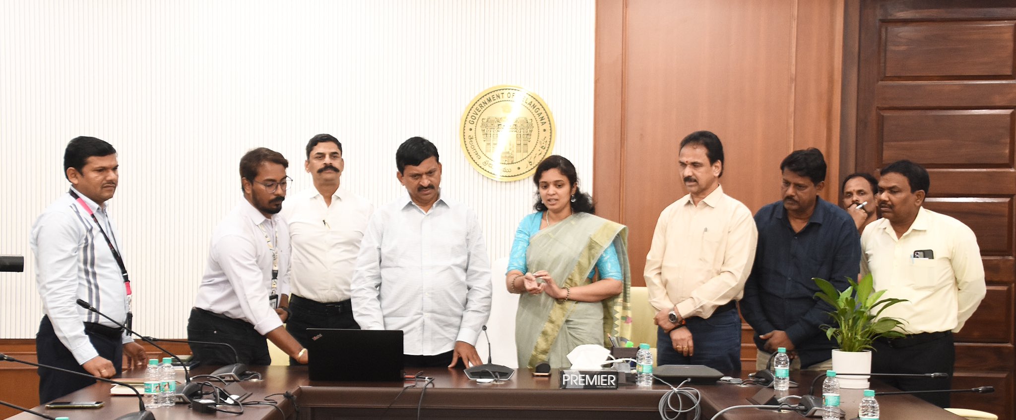 तेलंगाना में विकास योजनाओं और नवीनीकृत वेबसाइट का उद्घाटन