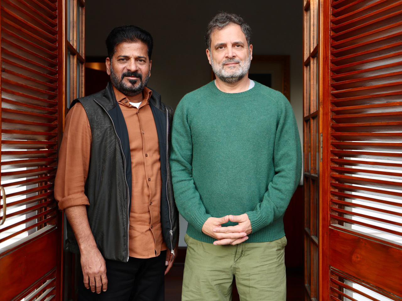 मुख्यमंत्री रेवंत रेड्डी चुनाव परिणाम साझा करते हुए