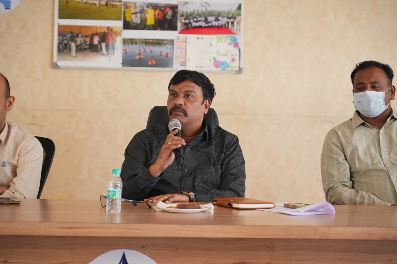 हैदराबाद में युवा आपदा मित्र प्रशिक्षण का दृश्य