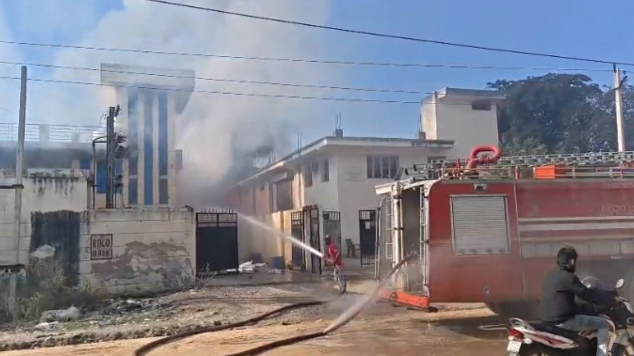 भिवाड़ी कारखाने में आग, सात श्रमिकों की मौत