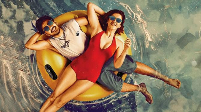 फिल्म ‘तू या मैं’ में शनाया कपूर का दृश्य